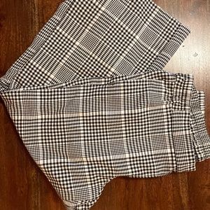 Old Navy Plaid Crop Pants